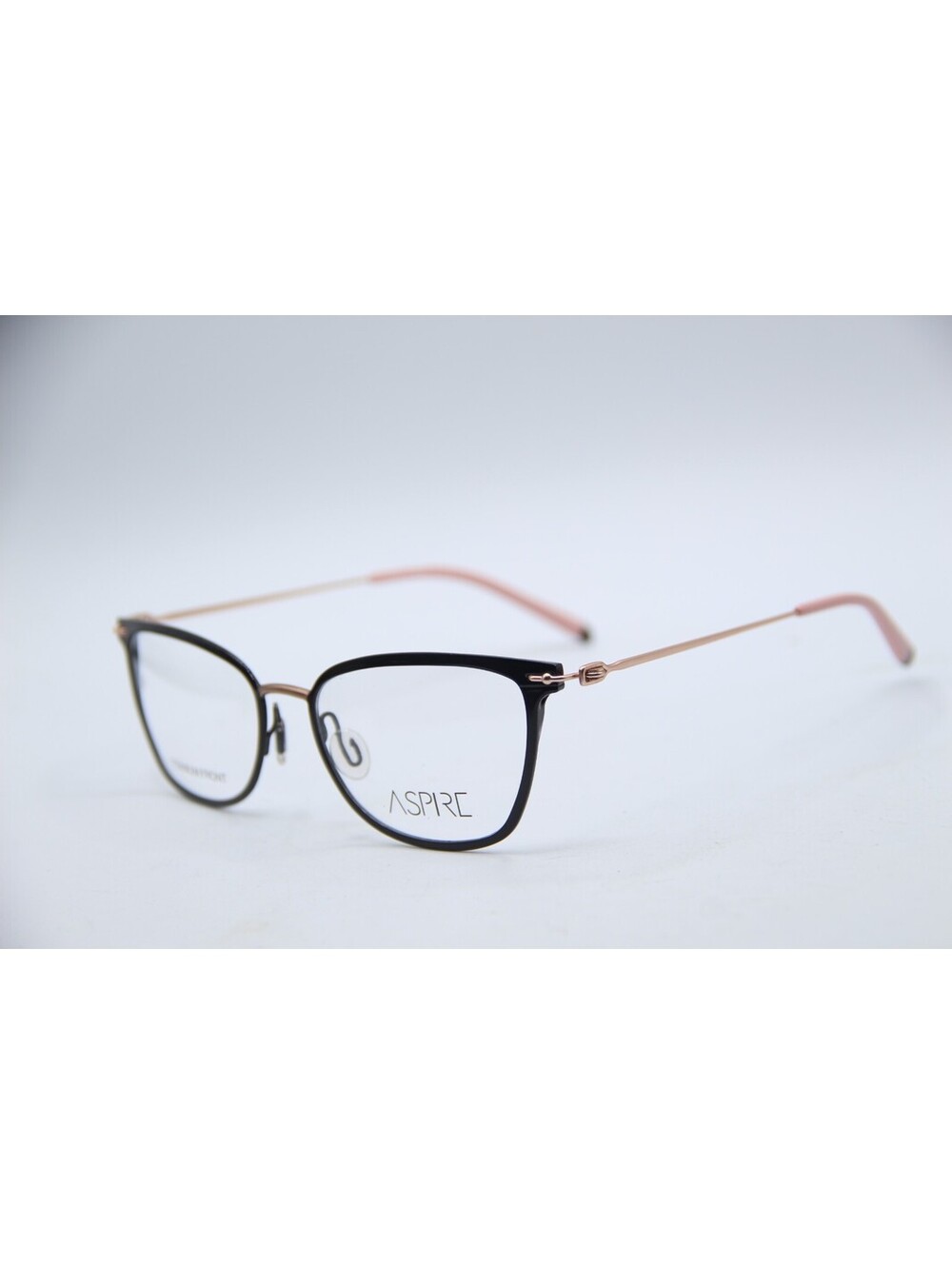 Aspire Optimistic Black Pink Authentic Eyeglasses 52-17